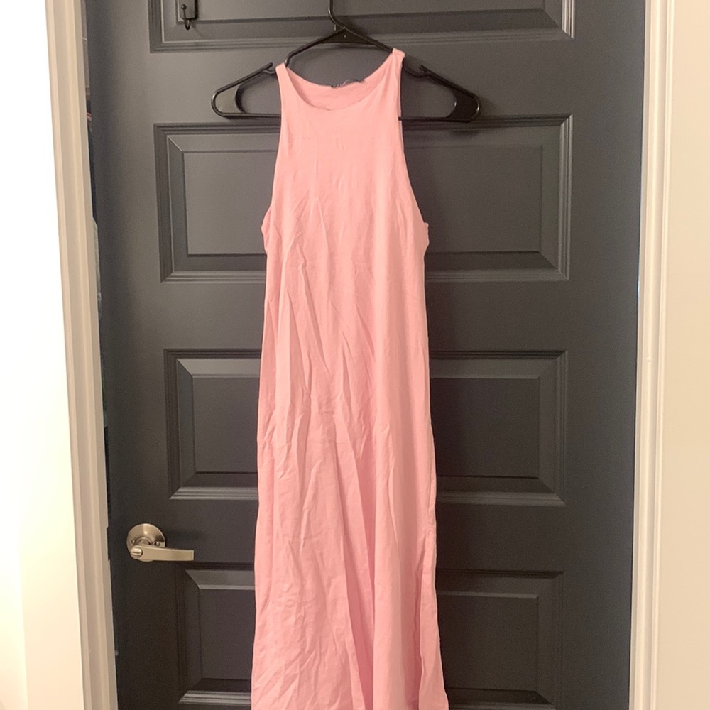 Zara pink midi dress